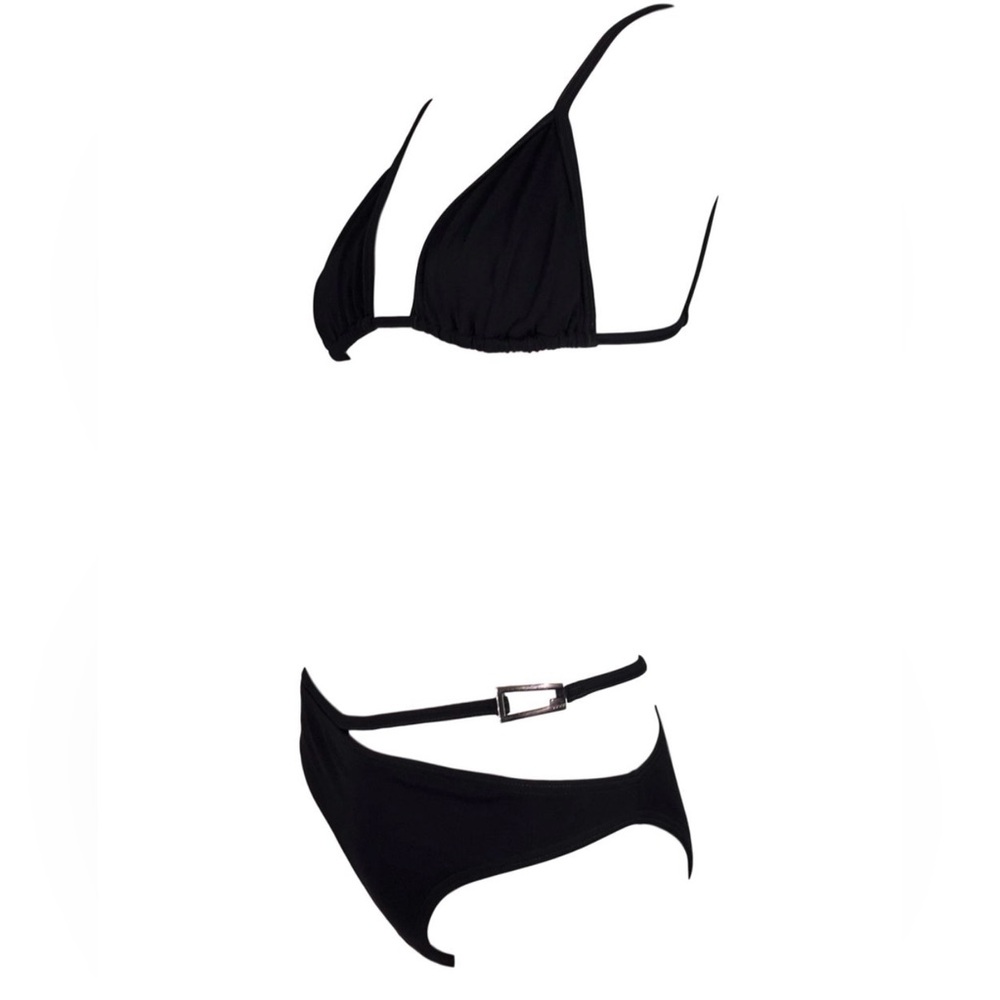 S/S 1998 Gucci by Tom Ford Black 'G' Accent Bikini
